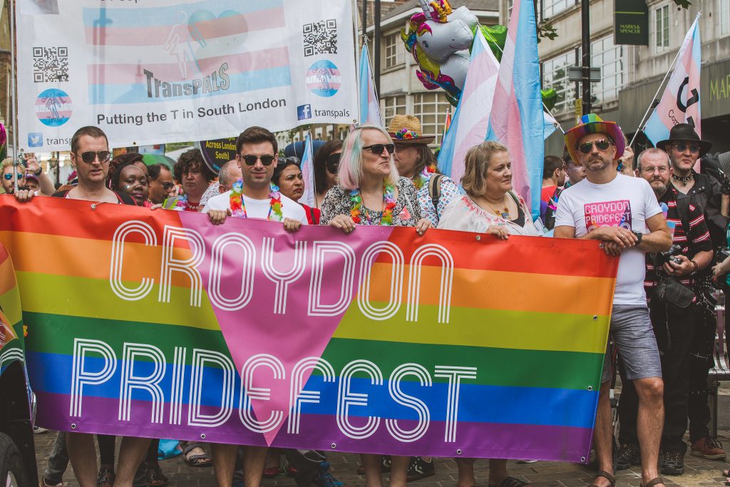 Fat Beehive Croydon Pride parade