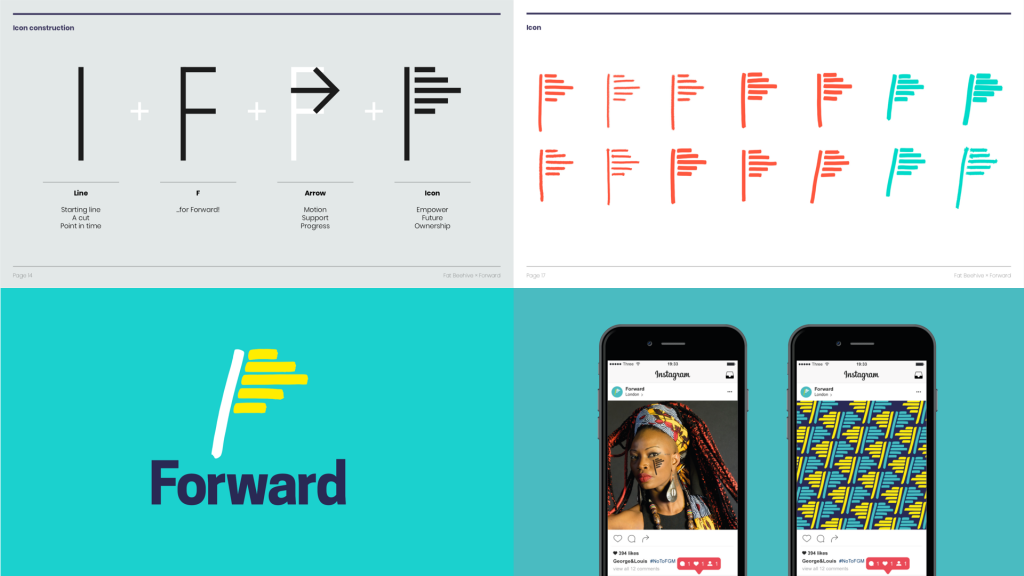 FORWARD initial logo rebrand proposal