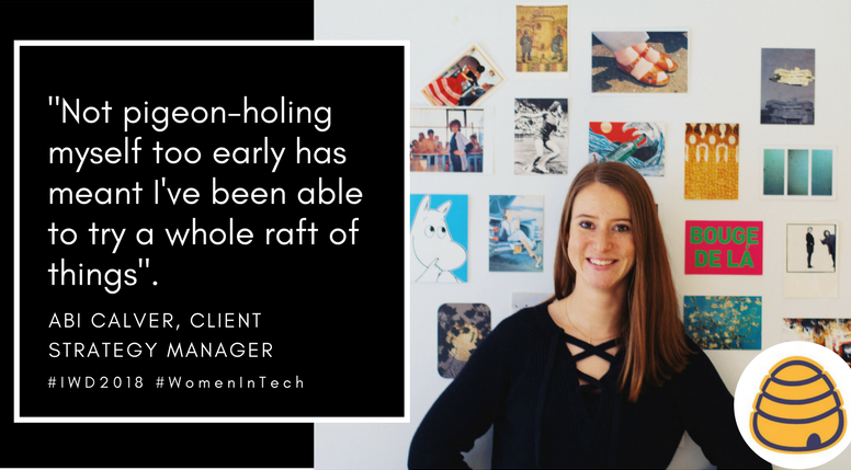 Fat Beehives, Abi Calcer, Client strategy manager