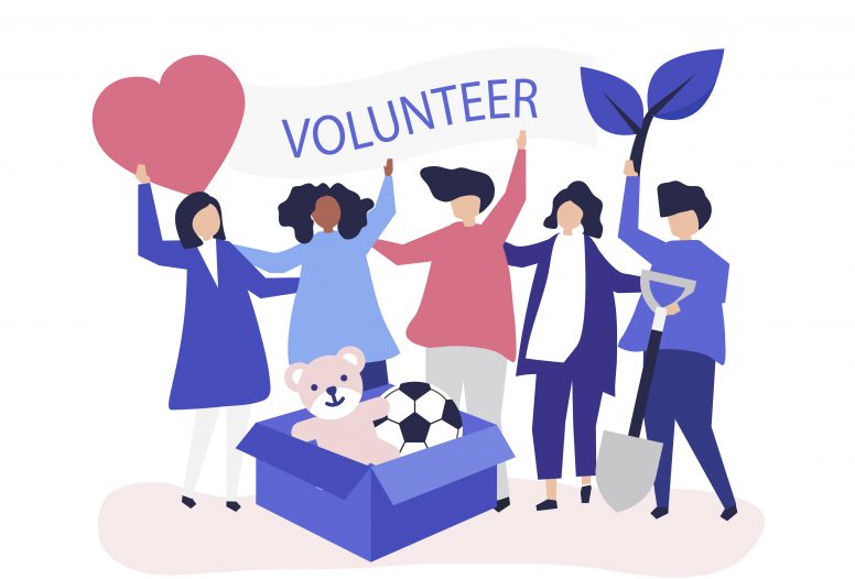 Volunteer illustration